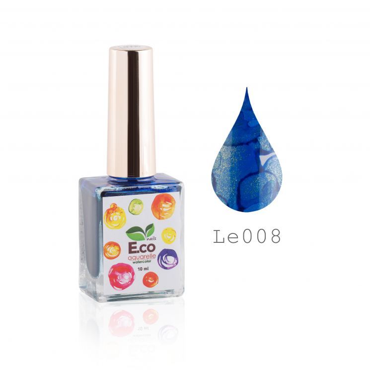 Акварель для дизайна ногтей   Water Color Limited Edition LE008, 10мл