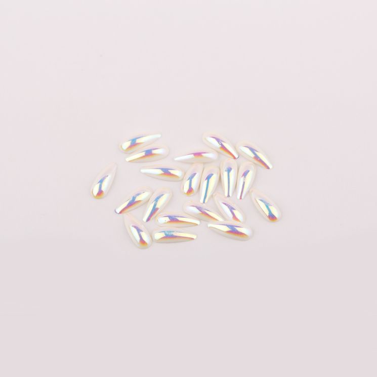 Дизайн E.co Nails для ногтей жемчужная капля (20шт) №14