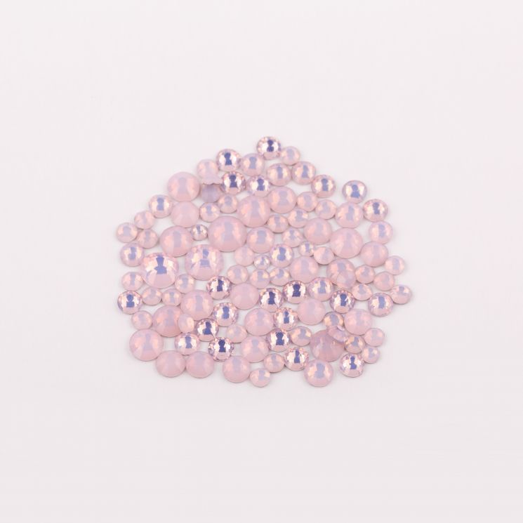 №46 Стразы E.Co Nails розовые опалы микс размеров(100 шт.)
