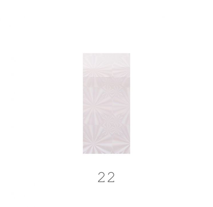 Фольга E.Co Nails для дизайна ногтей в пакете №22